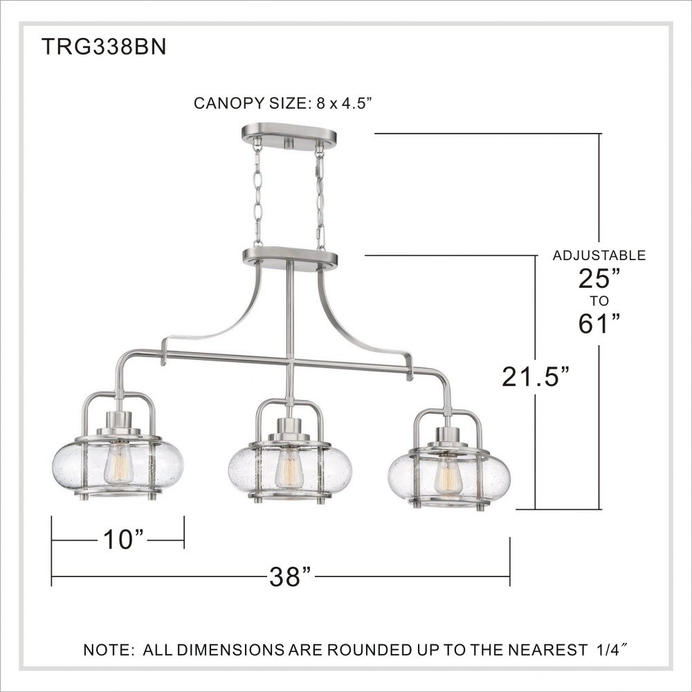 TRG338BN | dimension