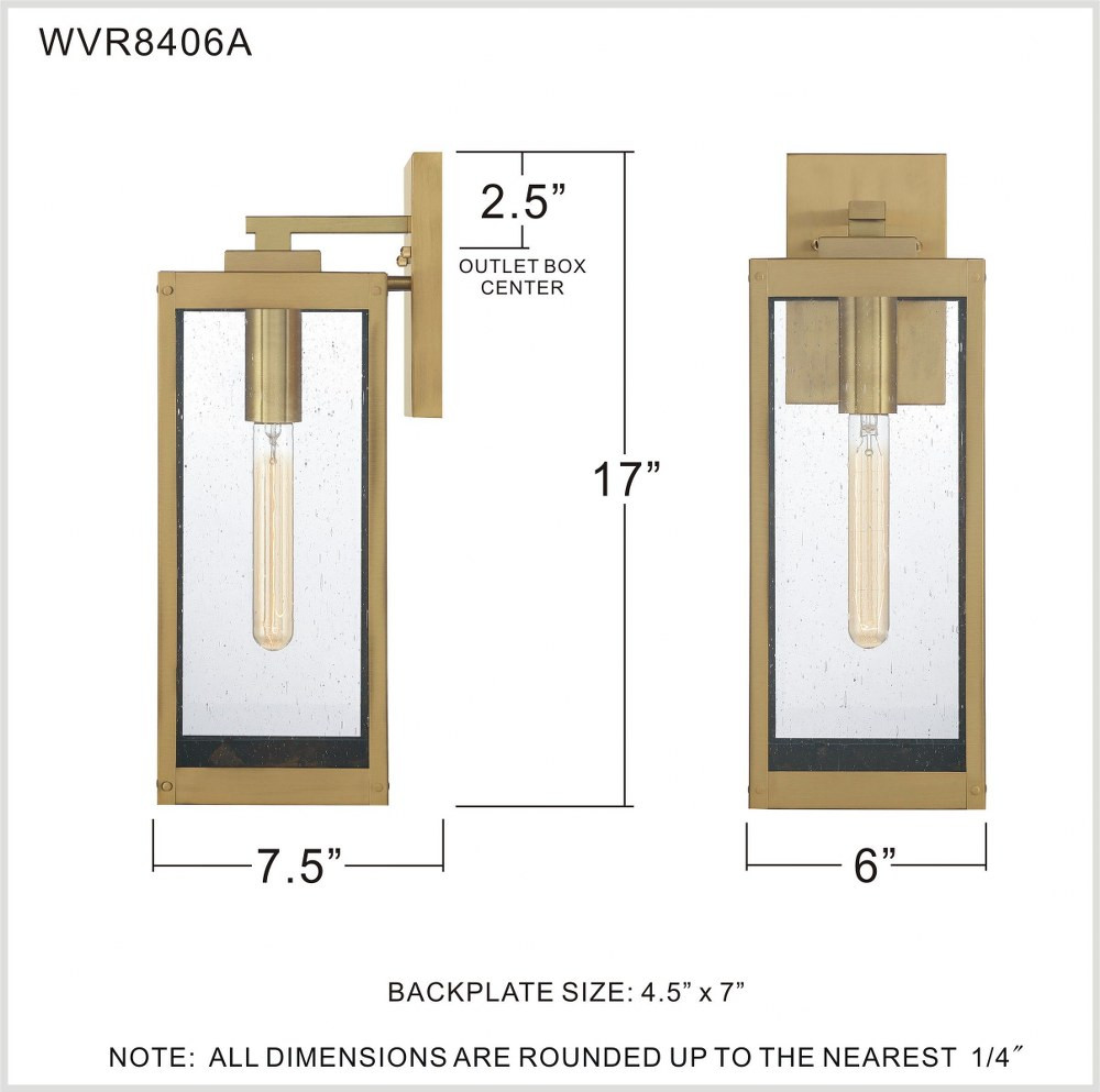 WVR8406A | dimension