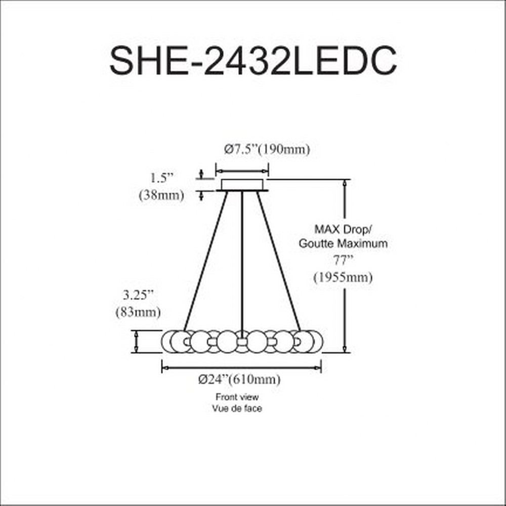 she-2432ledc-pc | dimension