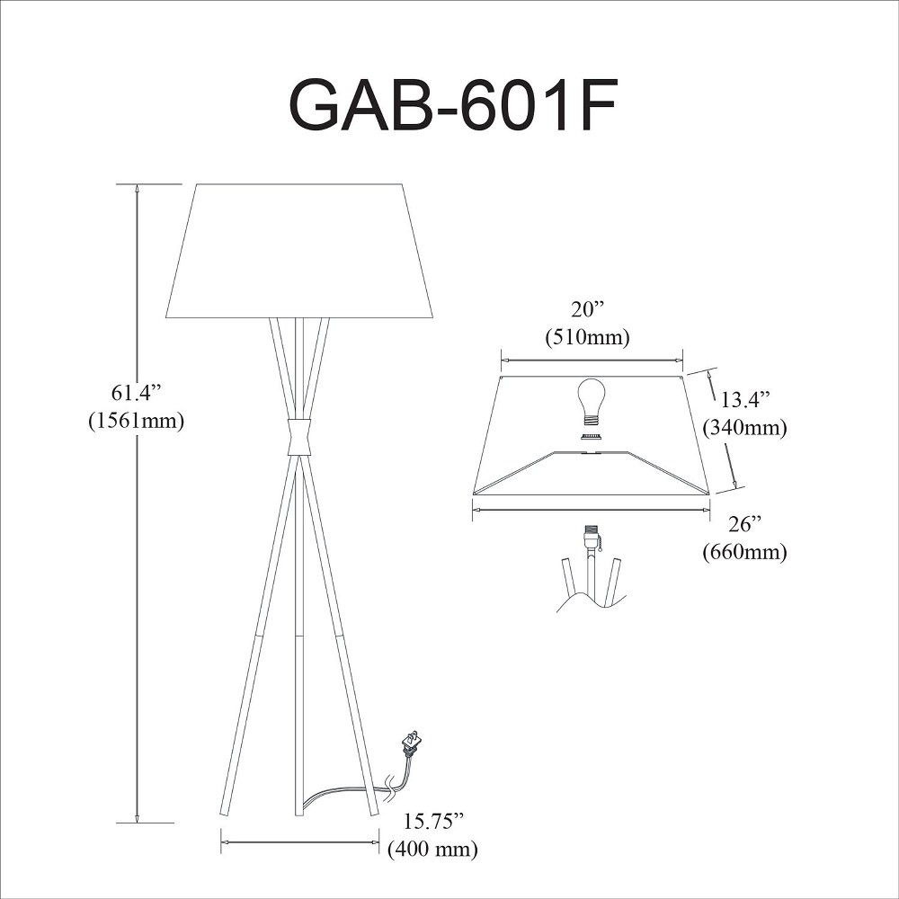 gab-601f-agb-wh | dimension