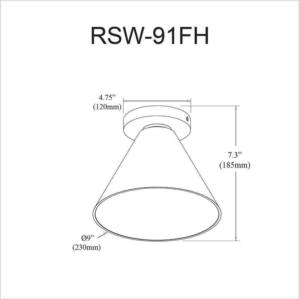 rsw-91fh-sc-clr | dimension