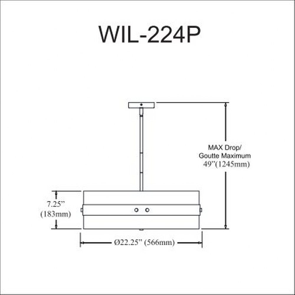wil-224p-agb-wh | dimension