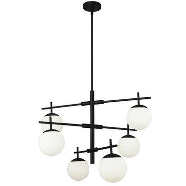 Caelia 6 Light Large 3 Tier Chandelier by Dainolite - CAE-306C