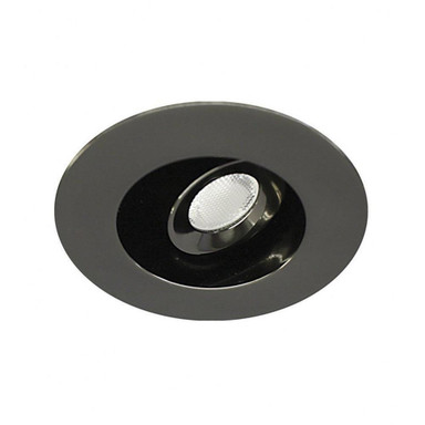 LEDme 1 Inch Round Adjustable Downlight with Remote Driver by WAC - HR-LED232