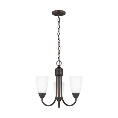Balgarthno Place - 9.5W Three Light Chandelier - 73-BEL-2755011