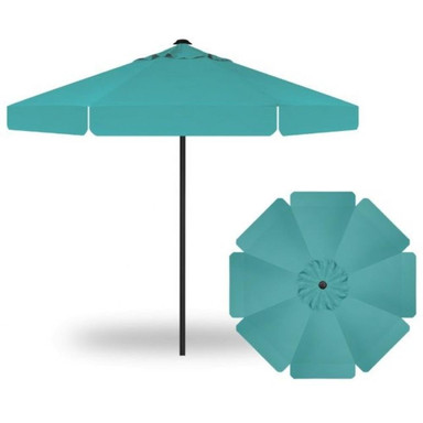 Replacement Canopy Round Single Vent Umbrella Valence by Treasure Garden - replace-round-swv-val