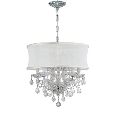 Brentwood 6 Light Small Chandelier by Crystorama - 4415