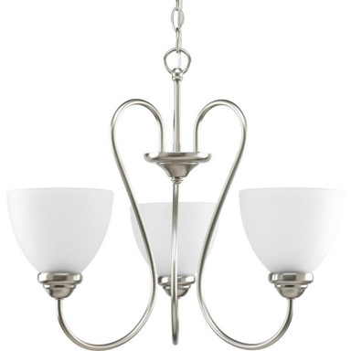 Heart 3 Light Medium Chandelier by Progress - P4664