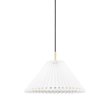 Demi 1 LED Light Large Pendant 17.5 Inch Wide by Mitzi - H476701S