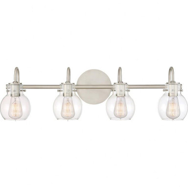 Andrews 4 Light Vanity Light by Quoizel - ANW8604