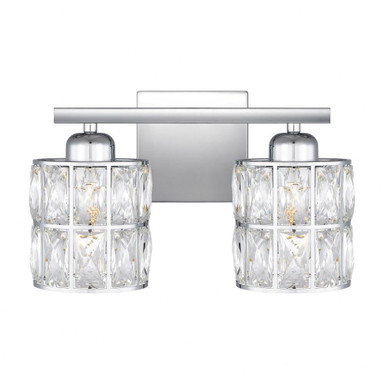 Gibson 2 Light Vanity Light by Quoizel - GIB8613