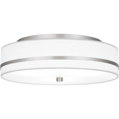 3 Light 15 Inch Wide Flush Mount by Quoizel - QFL6180