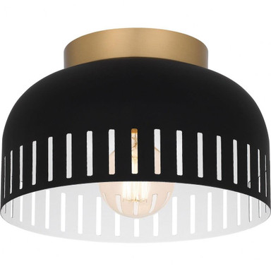 1 Light 11 Inch Wide Flush Mount by Quoizel - QFL6208