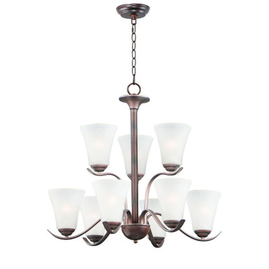 Vital 9 Light Medium Chandelier by Maxim - 12076