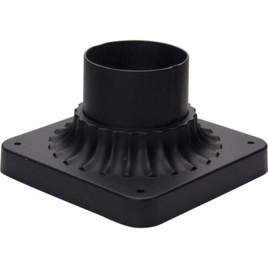 Outdoor Essentials Cast Pier Mount in Commodity style by Maxim  - 2001