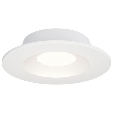 Crisp 12W 1 LED Round Recessed Downlight 1.5 x 4.5 Inch by Maxim - 87664