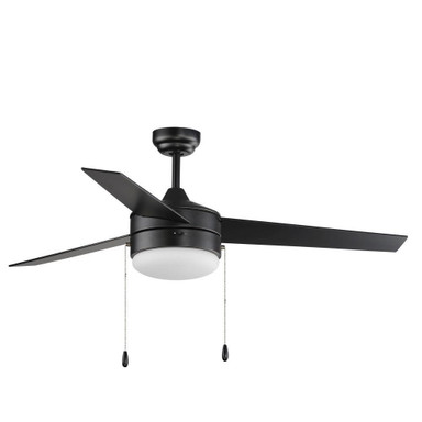 Trio 3 Blade Hugger Ceiling Fan 19 Inches Tall and 52 Inches Wide by Maxim  - 89906FT