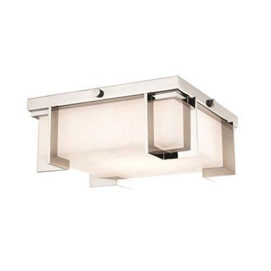 Delmar 10W 1 LED 10.25 Inch Wide Flush Mount by Hudson Valley - 3910