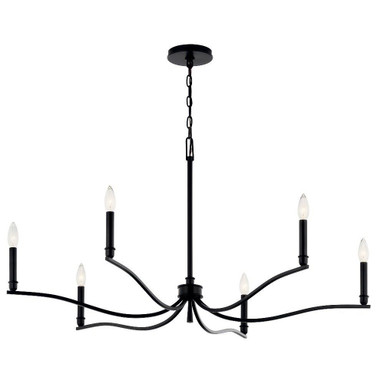 Malene 6 Light Oversized Chandelier by Kichler - 52696