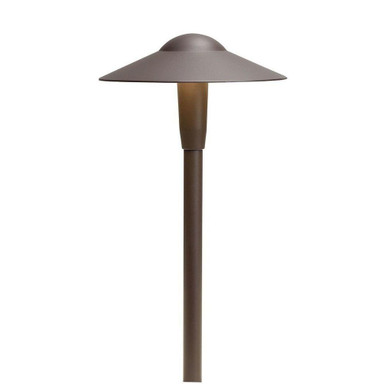 4.3W 3 LED Short Dome Path Light 16 x 8.25 inches by Kichler  - 15811