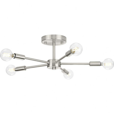 Delayne 5 Light 16 Inch Wide Flush Mount by Progress - P350219