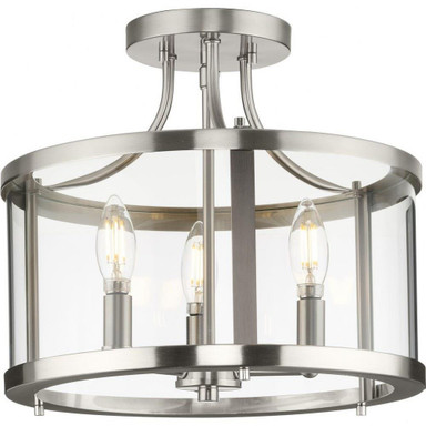 Gilliam 3 Light 13 Inch Wide Flush Mount by Progress - P350231