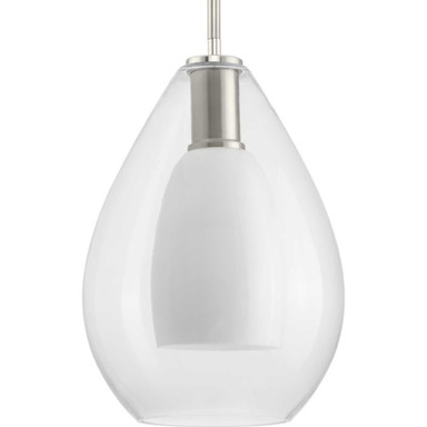 Carillon 1 Light Small Pendant by Progress - P500438
