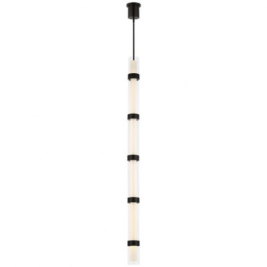 Sean Lavin 1 LED 6 Glass Line Voltage Pendant by Visual Comfort Modern - 700TDWIT-6