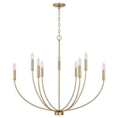 Ansley 9 Light Oversized Chandelier by Homeplace - 452191