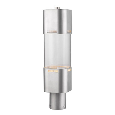 Lestat 14W 1 LED Outdoor Post Mount Lantern 9 x 95.23 Inches by Z-Lite - 562PHBR