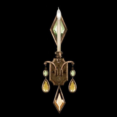 Encased Gems 1 Light Wall Sconce by Fine Art - 717850