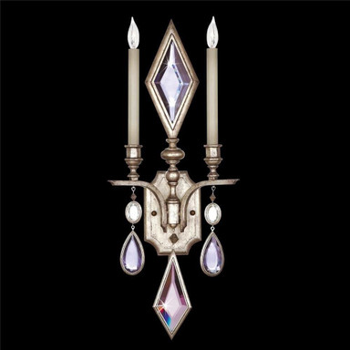 Encased Gems 2 Light Wall Sconce 29 Inch Tall by Fine Art - 729050