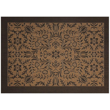 Florence Outdoor Rug Chestnut Color 88 x Inches by SimplyShade RS 816 890 - RS-816-890