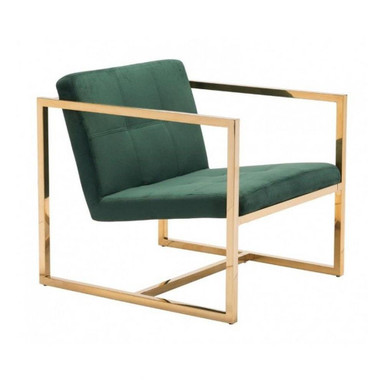 Alt Steel Arm Chair 25.8 Inch Tall and 24.8 Inch Wide by Zuo Modern - 1011-AC
