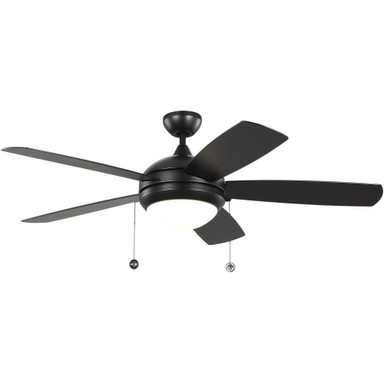 Discus Outdoor 5 Blade Ceiling Fan with Light Kit 52 Inch W by Generation - 5DIW52D