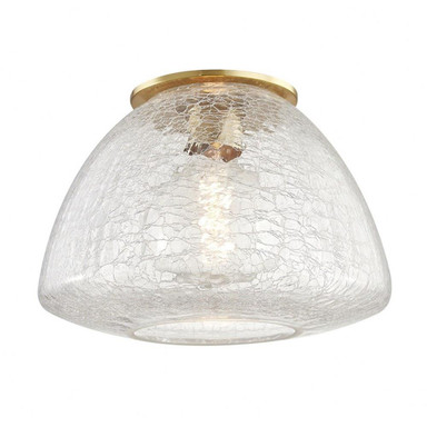 Maya 1 Light 12 Inch Wide Flush Mount by Mitzi - H216501L