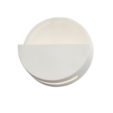 Ambiance 1 Light Dome Open Top Wall Sconce by Justice Design - 5615