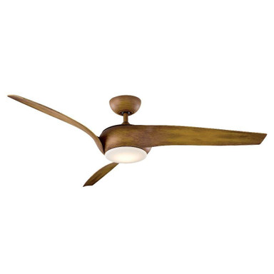 Nirvana 3 Blade Ceiling Fan with Light Kit 56 Inches Wide by Modern Forms - FR-W1916-56L