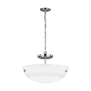 Kerrville 2 Light Semi Flush Convertible Pendant 15x10.5 In by Generation - 7715202