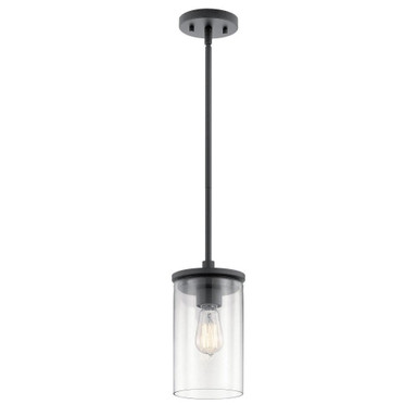 Crosby 1 Light Small Pendant by Kichler - 43996