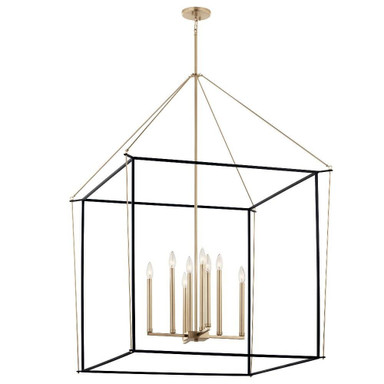 Eisley 8 Light Oversized 2 Tier Pendant by Kichler - 52629