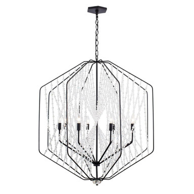 Chelsea 8 Light Oversized Pendant by Varaluz - 321P08
