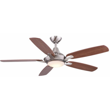 Solero 5 Blade Ceiling Fan with Light Kit 52 Inch Wide by Wind River Fans - WR1440