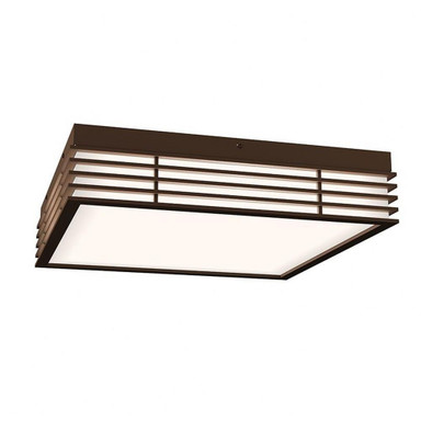 Marue 50W 1 LED 14.75 Inch Wide Square Semi Flush Mount by Sonneman - 7427