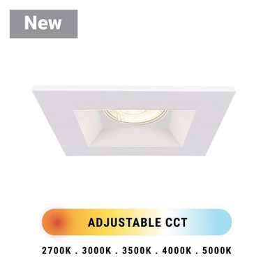 Midway 24W 1 LED 6 Inch Square Fixed Downlight (Set of 2) by Eurofase  - 45379-2