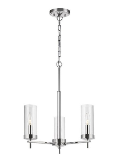 Zire 3 Light Small Chandelier by Visual Comfort Studio 3190303 - 3190303