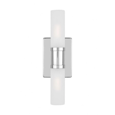 Keaton 2 Light Vanity Light 16 Inch Tall by Visual Comfort Studio - 4465002