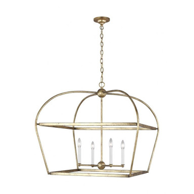 Stonington 4 Light Large Chandelier by Visual Comfort Studio - CC1114