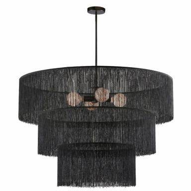 Cadelaria 400W 4 LED Chandelier 25 Inch Tall and 40 Inch Wide by Dainolite - CDL-404C