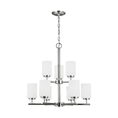 Oslo 9 Light Medium Chandelier by Generation Lighting 31162 - 31162